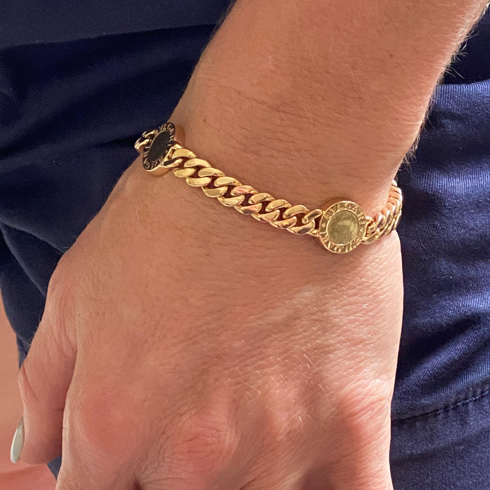 bvlgari chain bracelet