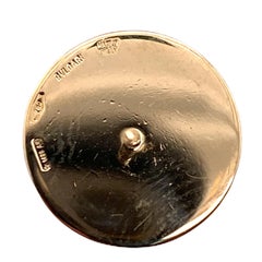 Bvlgari Bvlgari Onyx Vintage Stud Earrings 18 Karat Yellow Gold