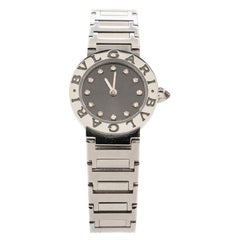 Bvlgari Bvlgari Quartz Watch Stainless Steel with Diamond Markers 23