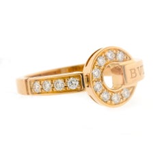 Bvlgari Bvlgari Ring aus Roségold mit Diamanten