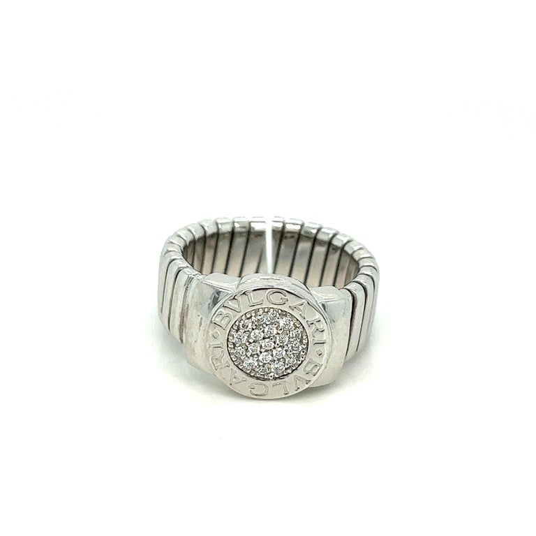Bvlgari Bvlgari White Gold Diamond Ring