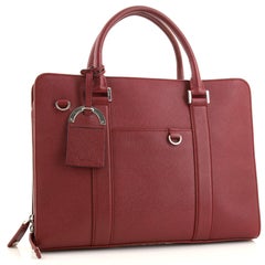 Bvlgari Bvlgari Maletín con cremallera Piel