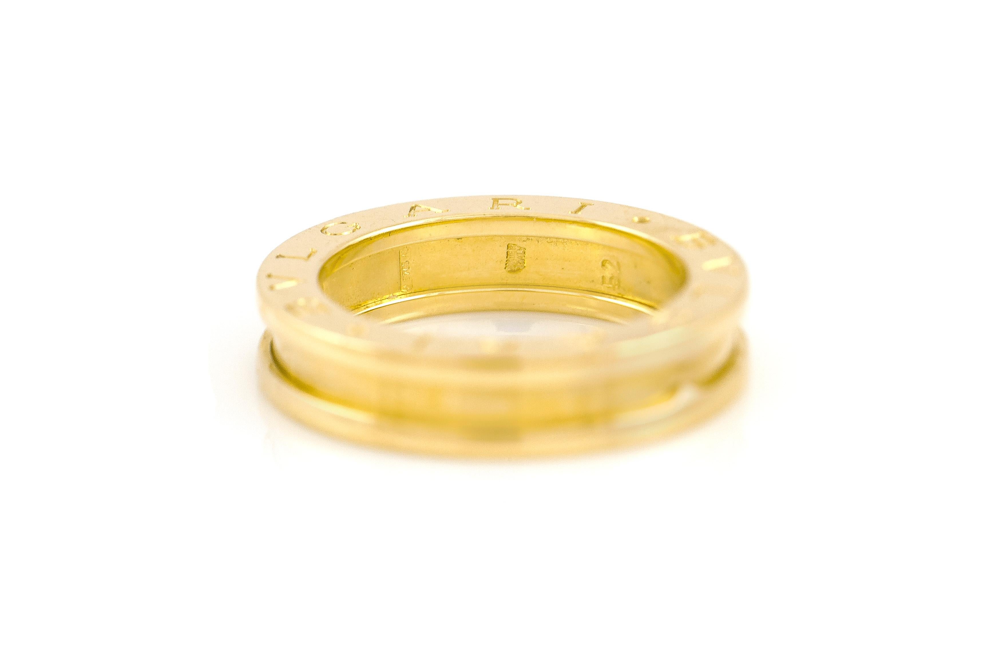 Bvlgari B.Zero 1 Ring In Good Condition For Sale In New York, NY