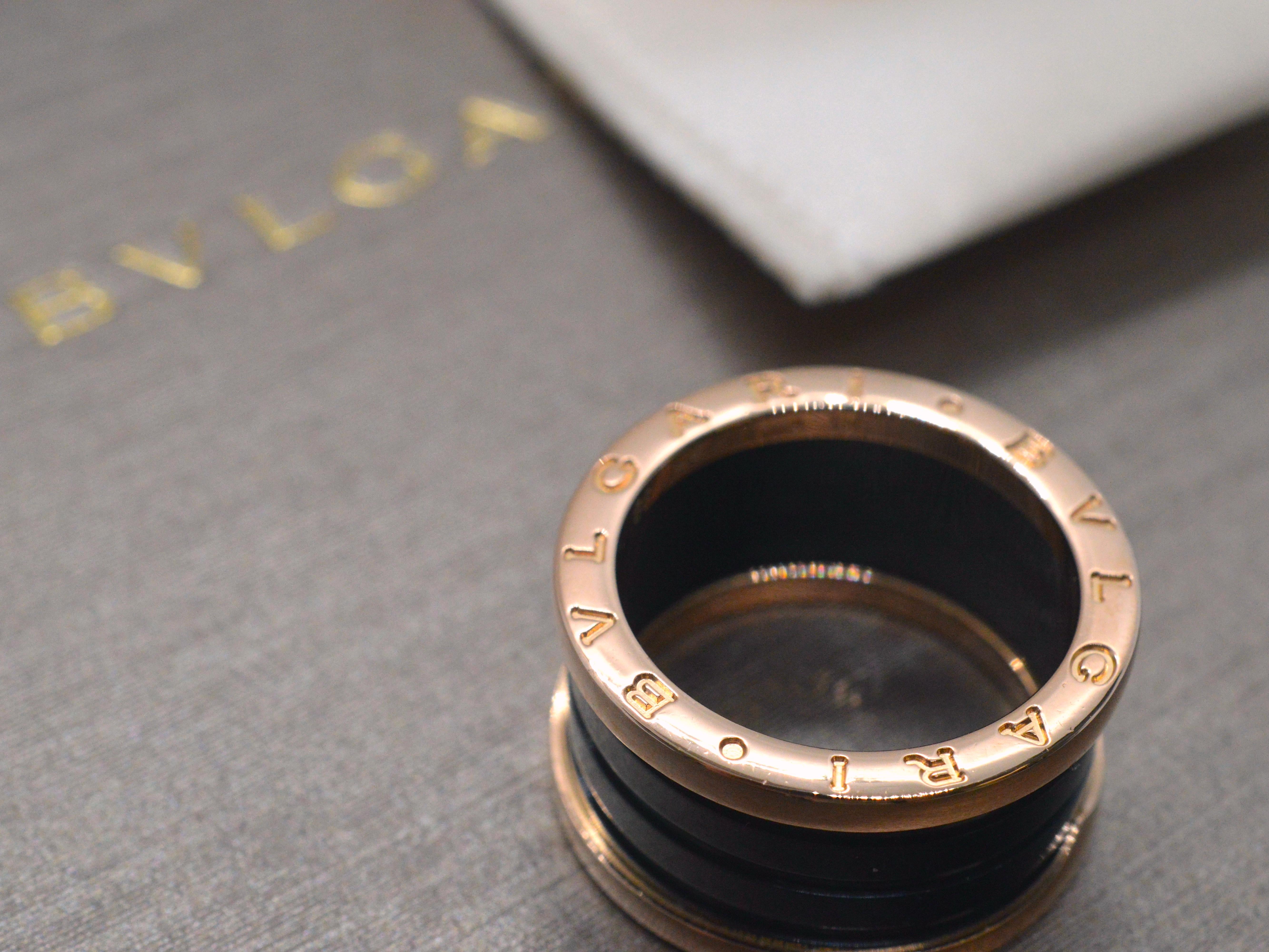 BVLGARI B.ZERO 1 ring In Excellent Condition In AMSTELVEEN, NH