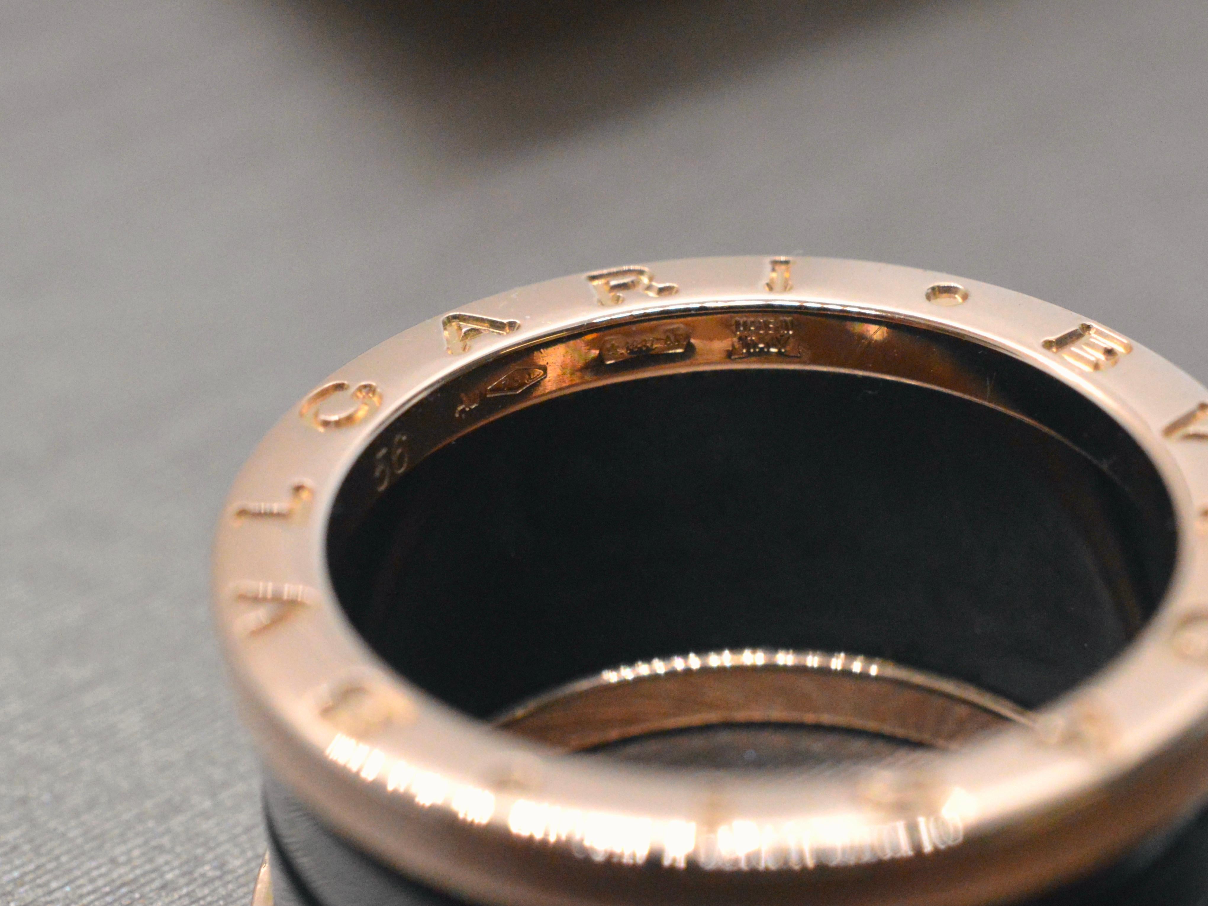 Men's BVLGARI B.ZERO 1 ring
