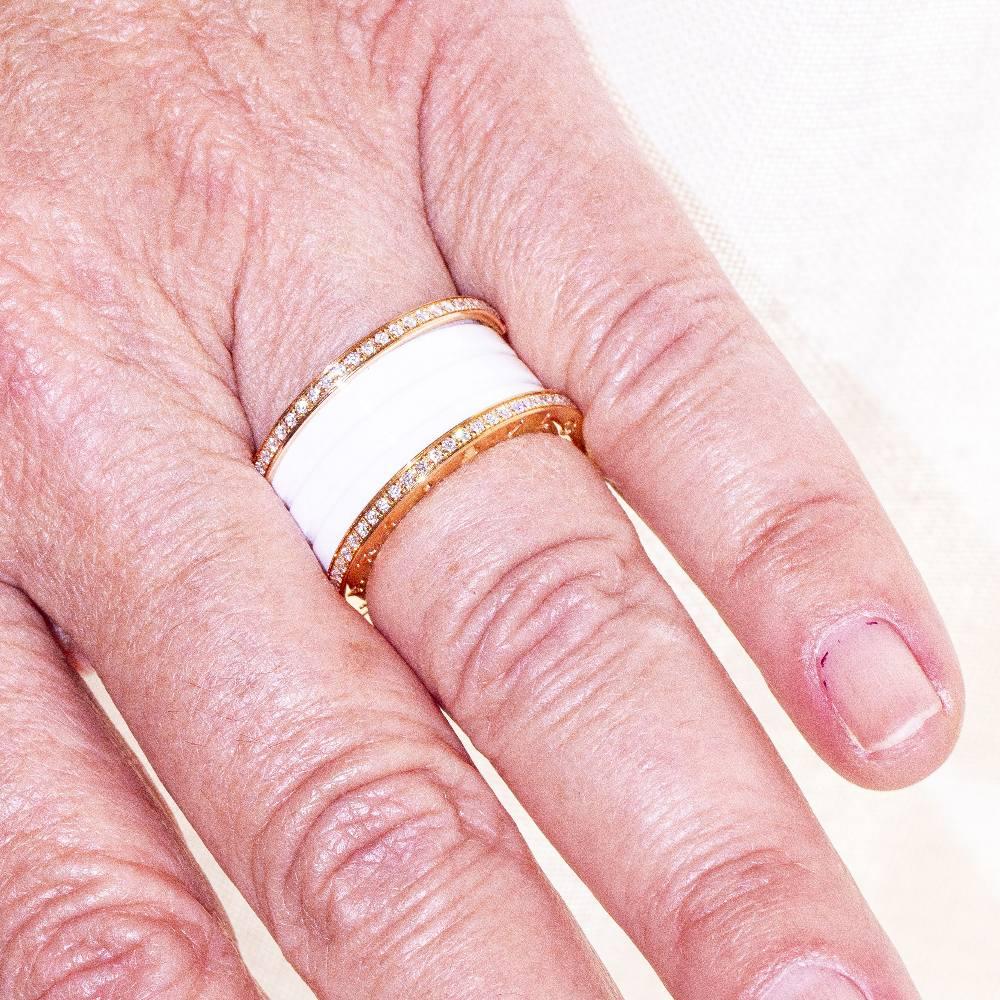 BVLGARI B.ZERO 1 ring with Diamonds For Sale 2