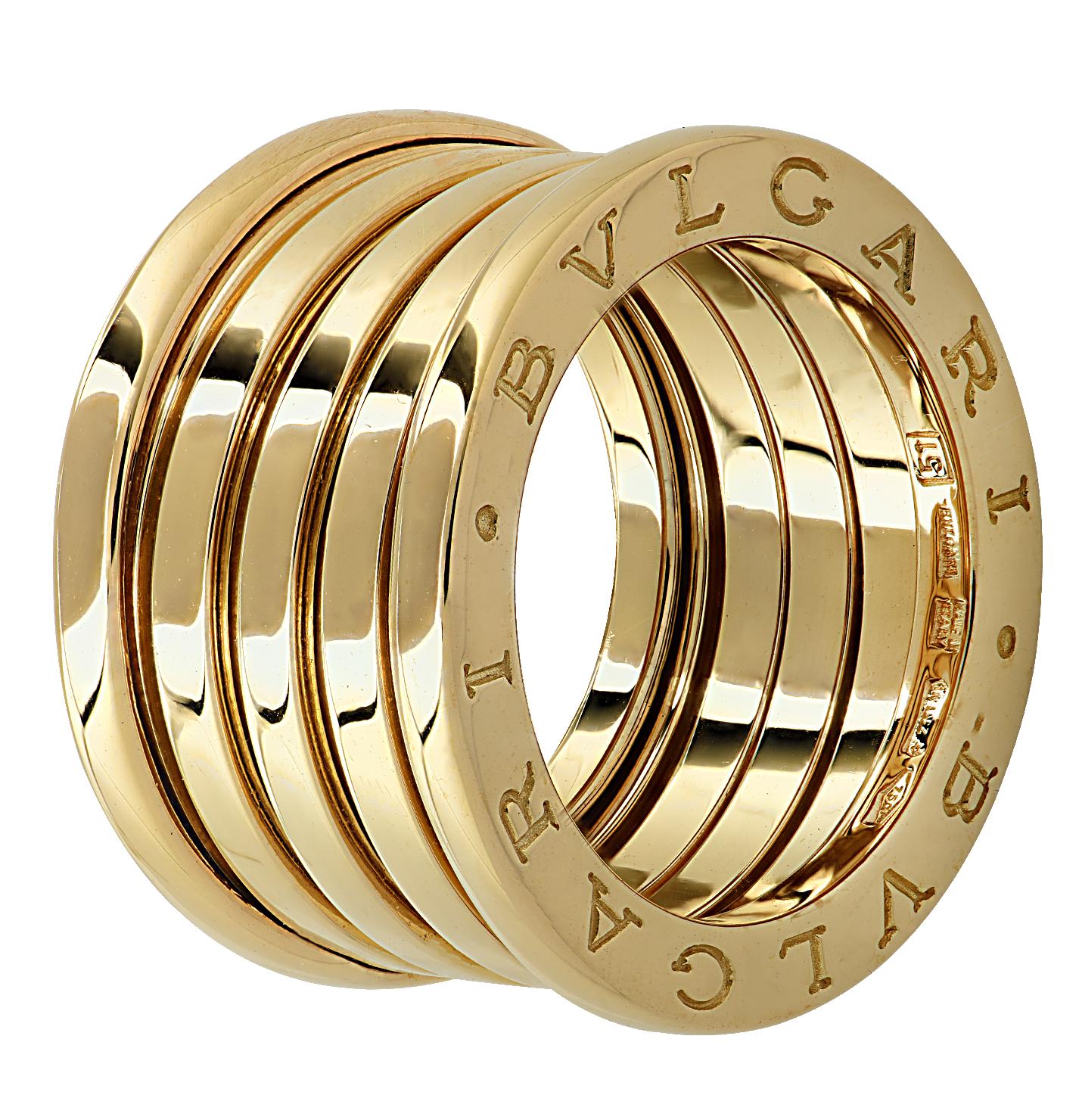 bulgari b zero 5-band ring