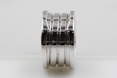 Bvlgari B.Zero 18 Karat White Gold Ring 4 Bands