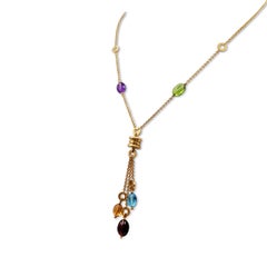 Bvlgari B.Zero Yellow Gold and Gemstone Necklace
