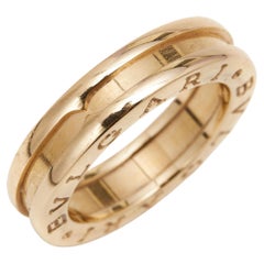 Bvlgari B.Zero1 1-Band 18k Rose Gold Ring Size 48