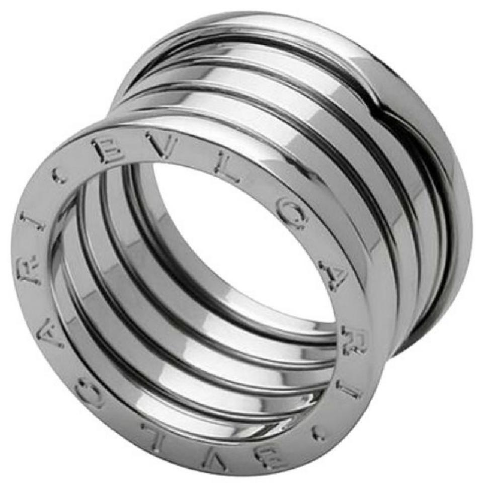 Bvlgari B.Zero1 18 Karat White Gold 5 Band Ring