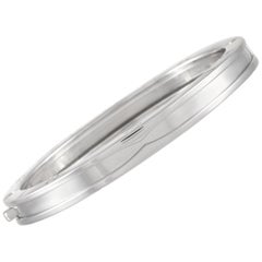 Bvlgari B.Zero1 18 Karat White Gold Bangle Bracelet Bvlgari B.Zero1 18 Karat White Gold Bangle Bracelet