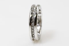 Bvlgari B.Zero1 18 Karat White Gold Diamond Ring