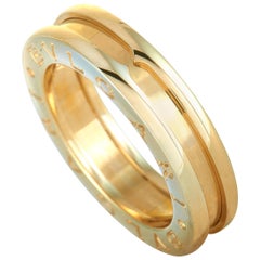 Bvlgari B.zero1 18 Karat Yellow Gold Band Ring