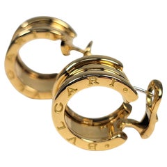 Bvlgari B.Zero1 18 Karat Yellow Gold Earrings