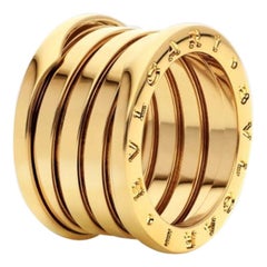 Bvlgari B.ZERO1 18 Karat Yellow Gold Ring