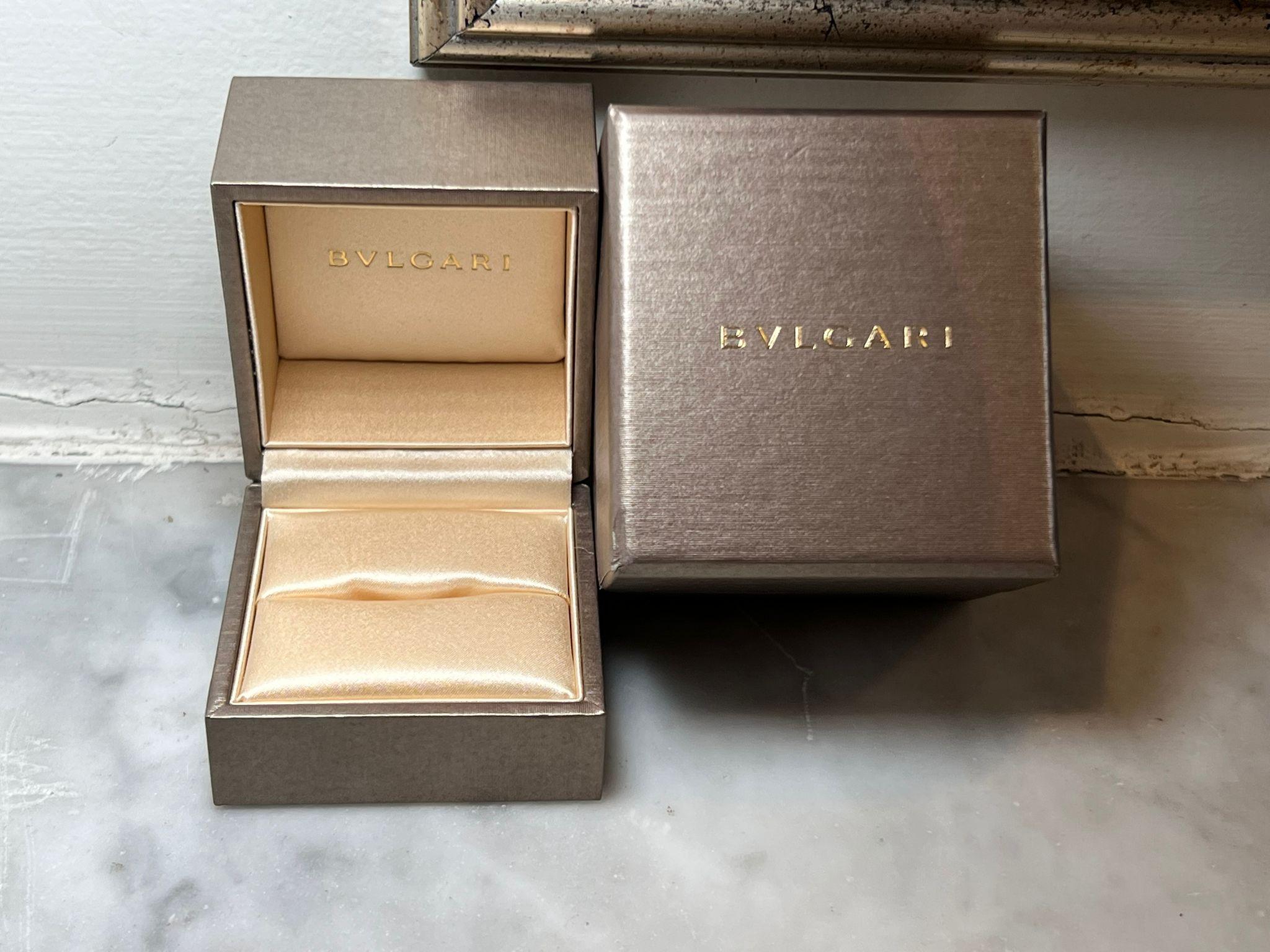 Bvlgari B.zero1 18ct Weißgold Diamantring 0,04ct 7g im Angebot 5