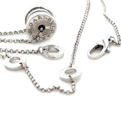 Bvlgari B.zero1 Collar mini colgante de oro blanco de 18 ct 7,38 g