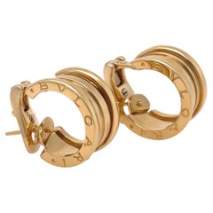 Bvlgari B.Zero1 18ct Yellow Gold Hoop Earrings 15.93g
