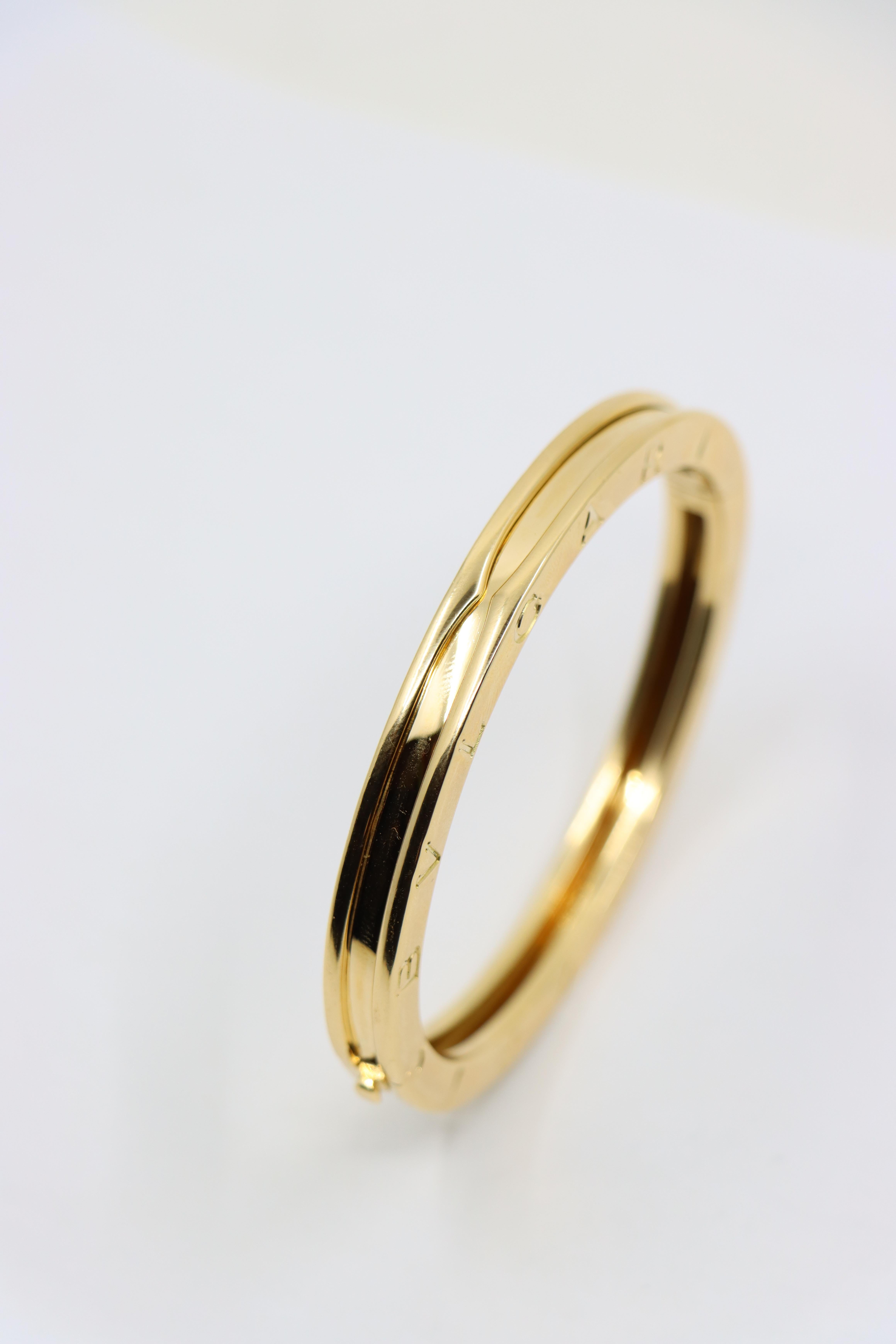 Bvlgari B.zero1 - Bracciale in oro 18 carati in vendita 1