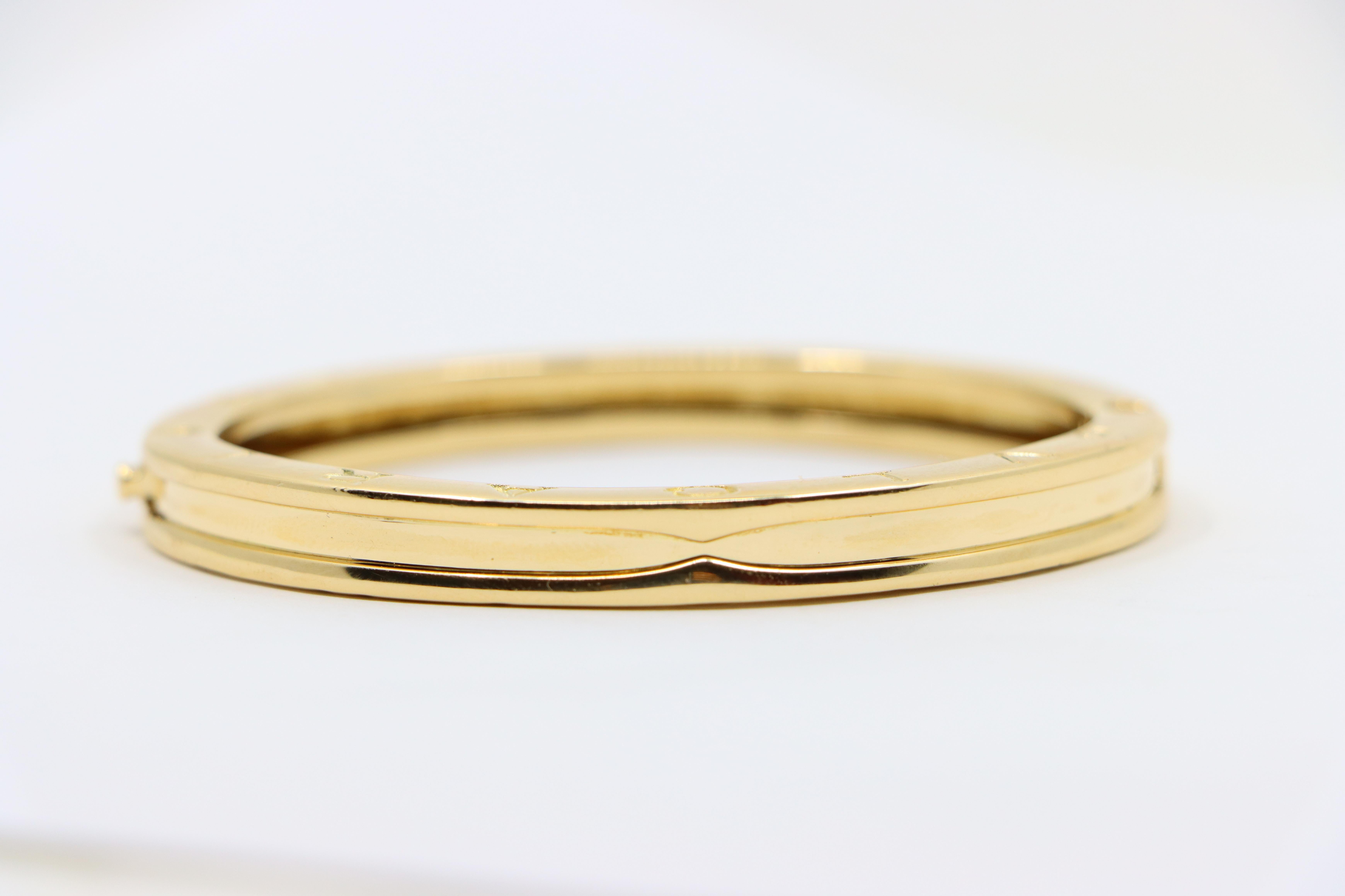 Bvlgari B.zero1 - Bracciale in oro 18 carati in vendita 3