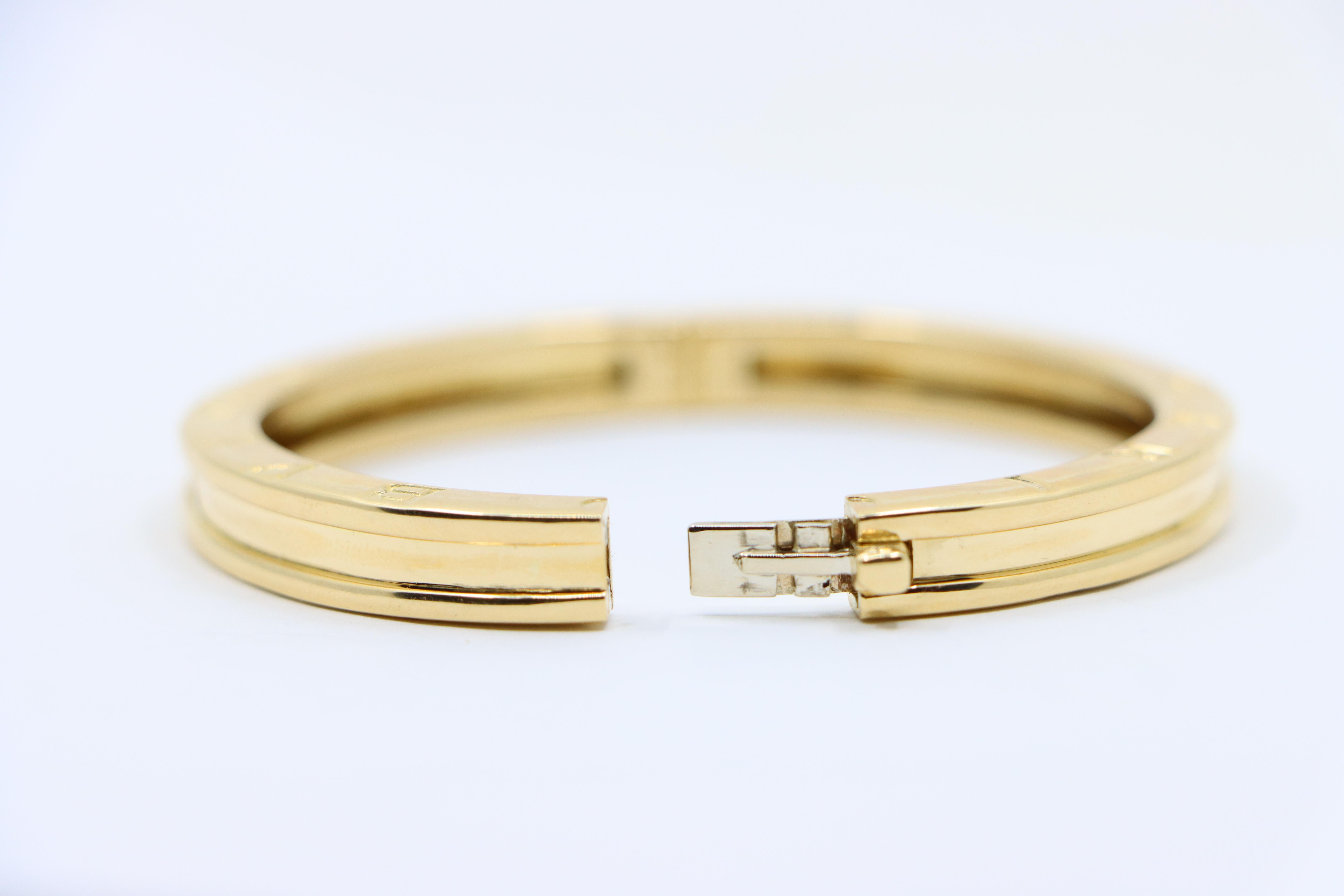 Bvlgari B.zero1 - Bracciale in oro 18 carati in vendita 5