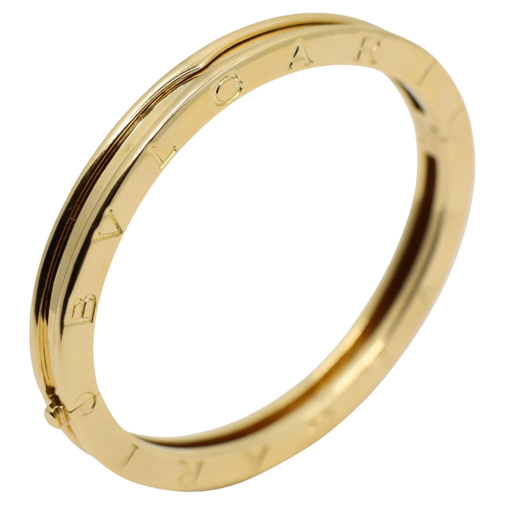 Bvlgari B.zero1 18K Gold Bracelet