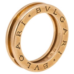 Bvlgari B.Zero1 18K Rose Gold 1-Band Ring Size 51