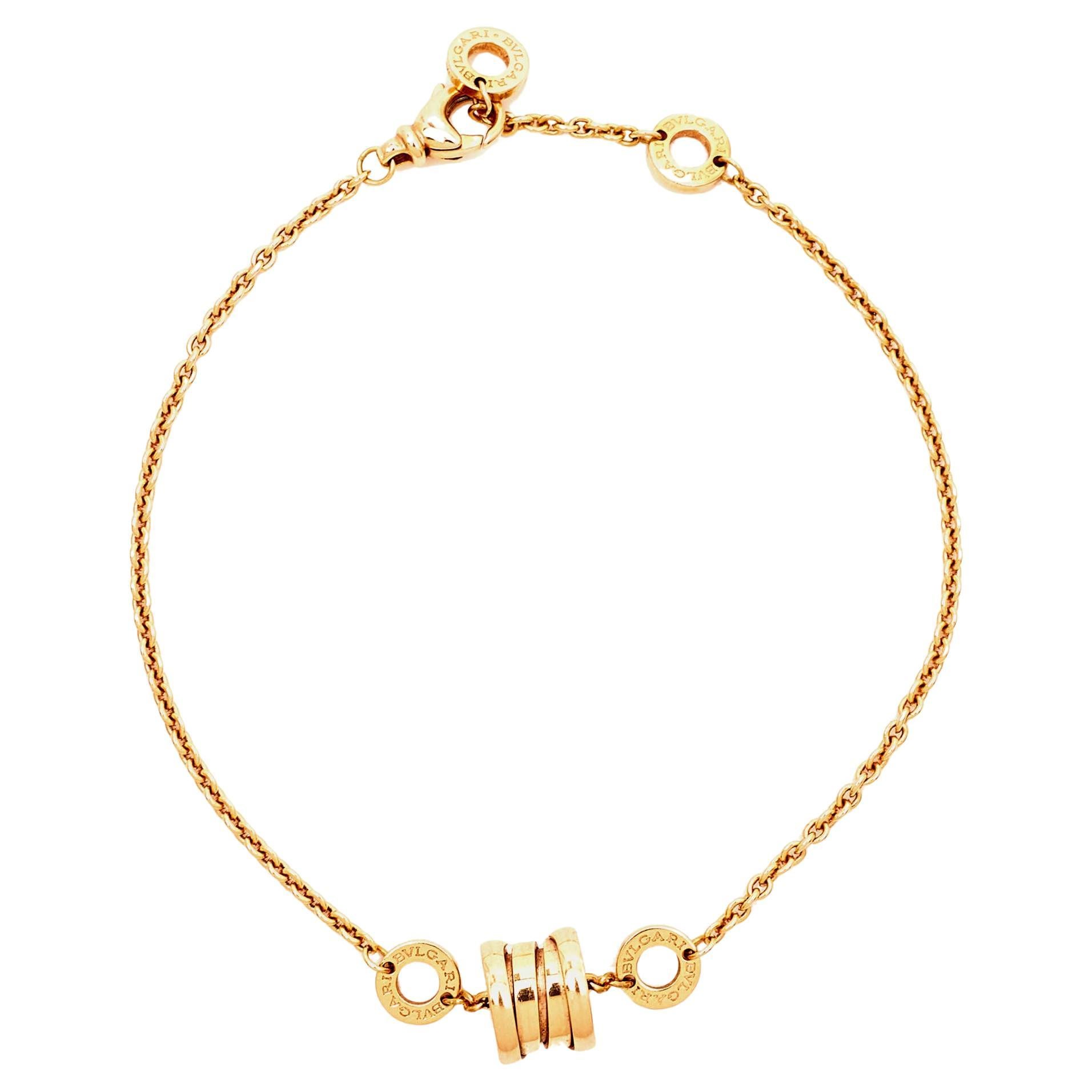 Bvlgari B.Zero1 18k Rose Gold Bracelet
