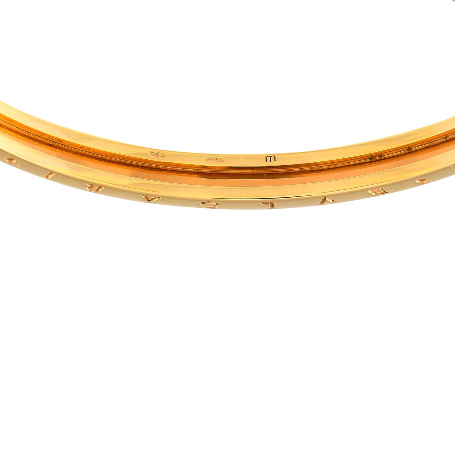 Bvlgari B.Zero1 18K Rose Gold Cuff Bracelet In condizioni Nuovo a Southampton, PA