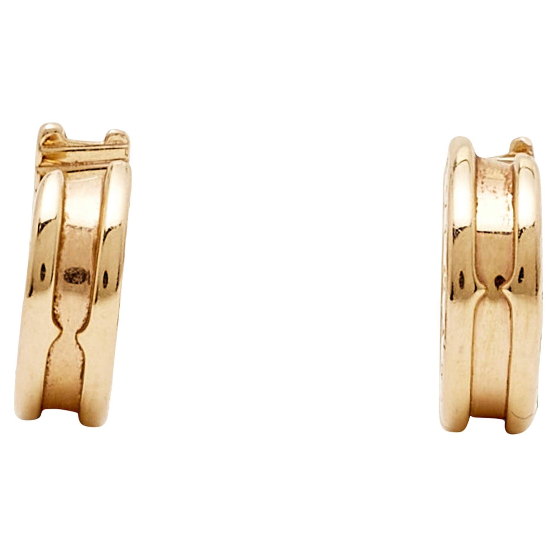 Buy BVLGARI Rose Gold B.zero1 Rock Earrings in 18kt Rose Gold for Women in  Kuwait | Ounass