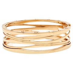 Breites Bvlgari B.Zero1 18k Roségold-Armband M