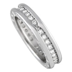 Bvlgari B.zero1 18K White Gold 0.45ct Diamond Ring