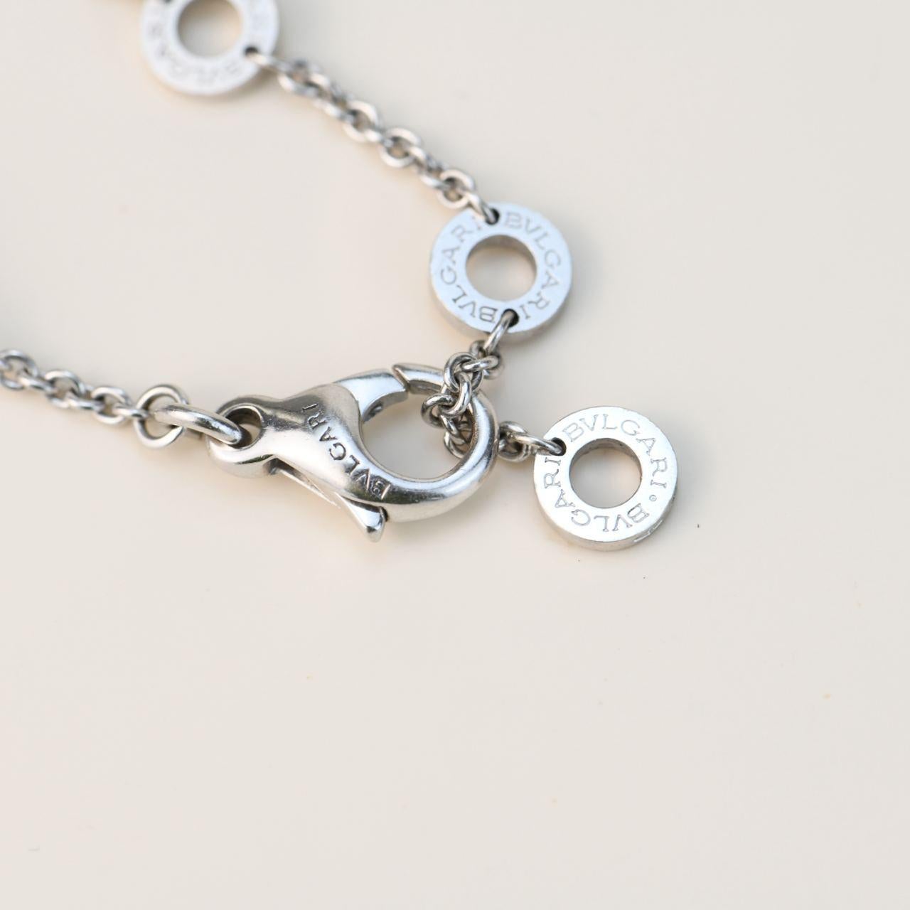 Women's or Men's Bvlgari B.Zero1 18K White Gold Bracelet