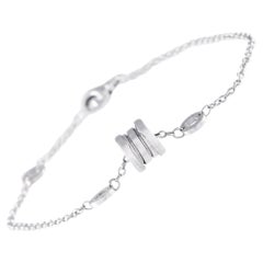 Bvlgari B.zero1 18K White Gold Bracelet