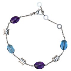 Bvlgari B.Zero1 18K White Gold Bracelet