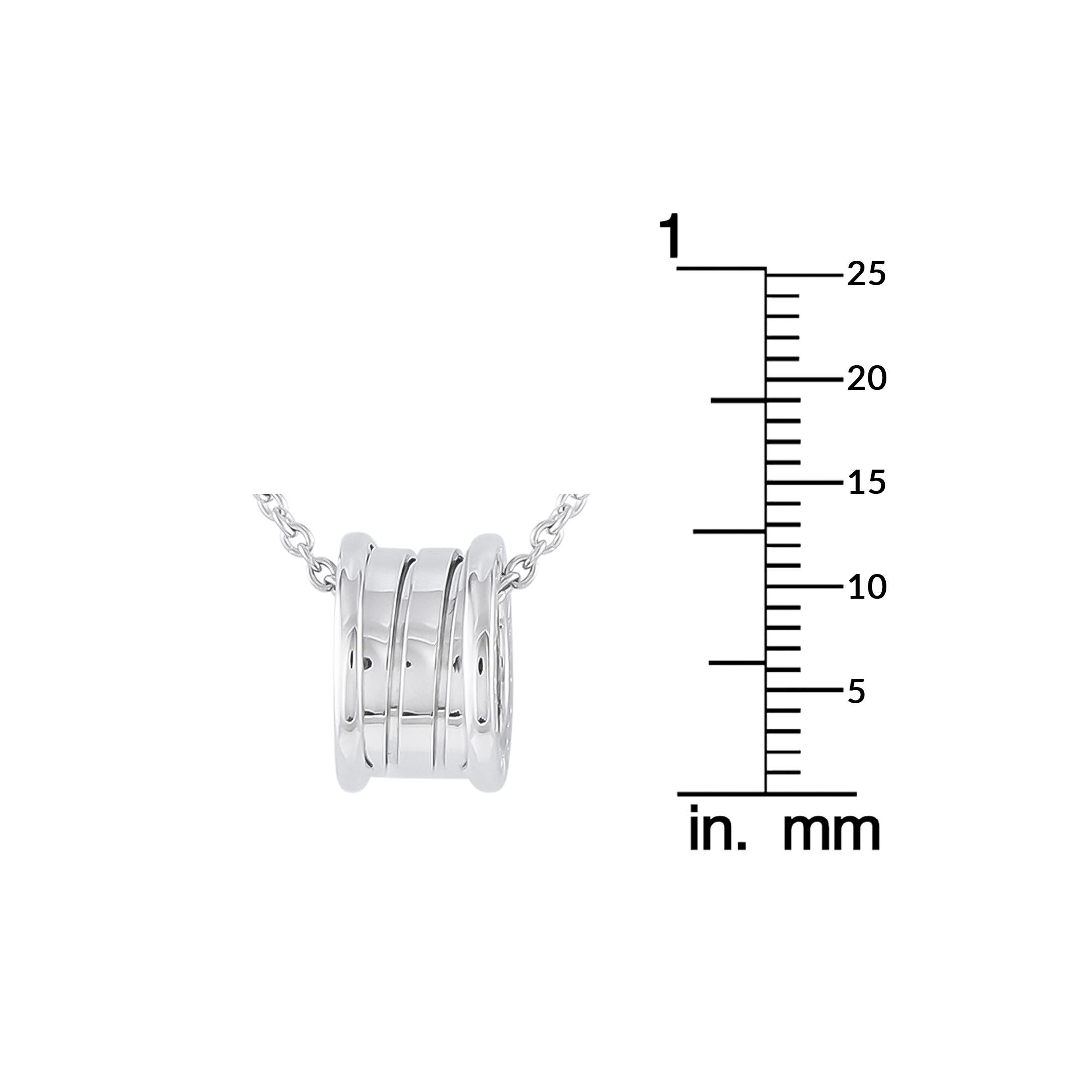 Bvlgari B.zero1 18K White Gold Necklace 1