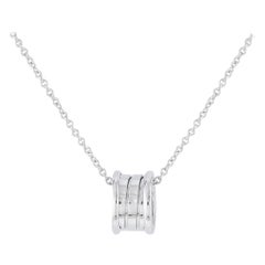 Bvlgari B.zero1 18K White Gold Necklace