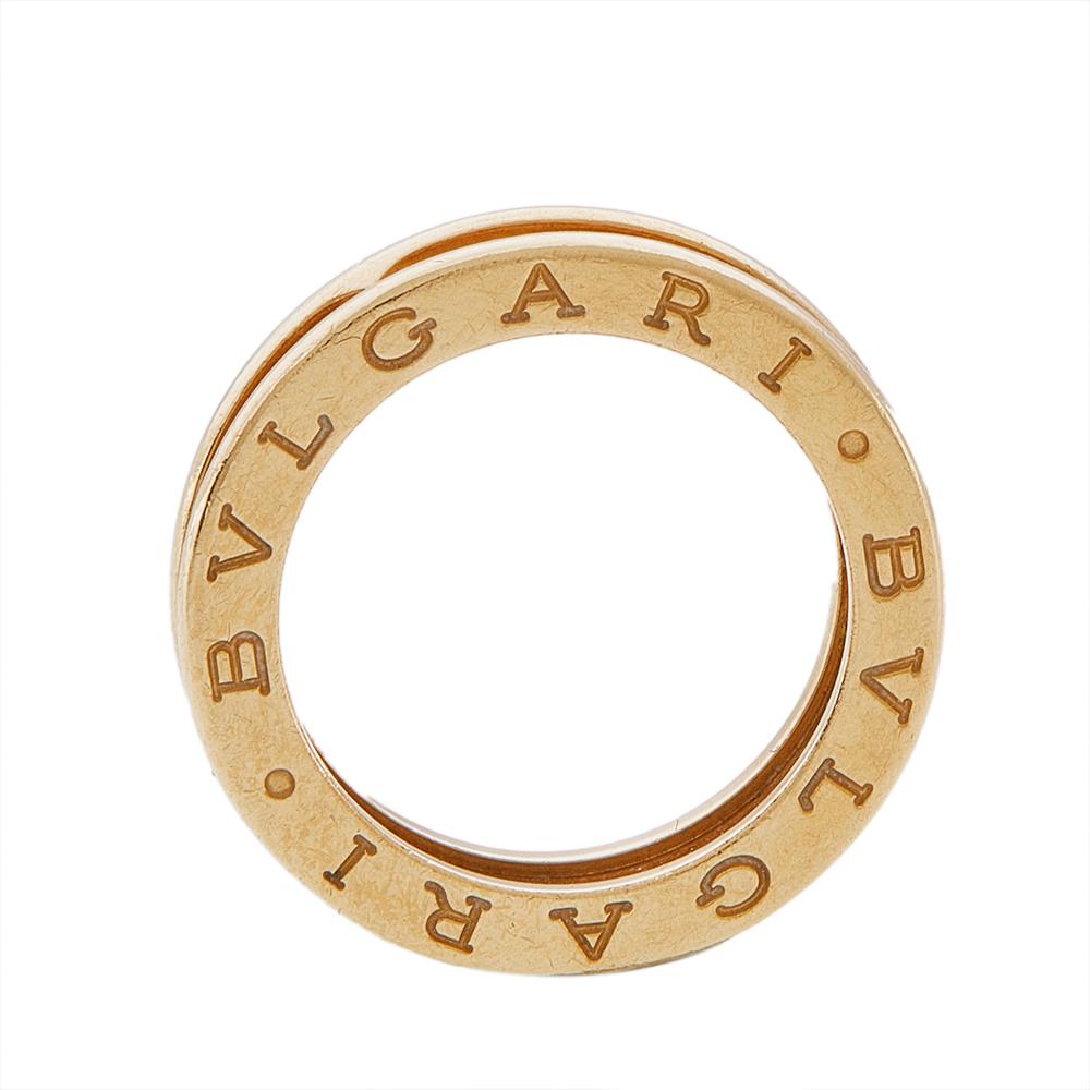 bvlgari b.zero1 ring in yellow gold
