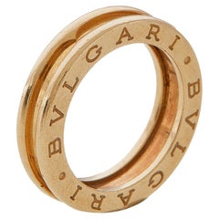 Bvlgari B.Zero1 18k Yellow Gold 1-Band RIng Size 50
