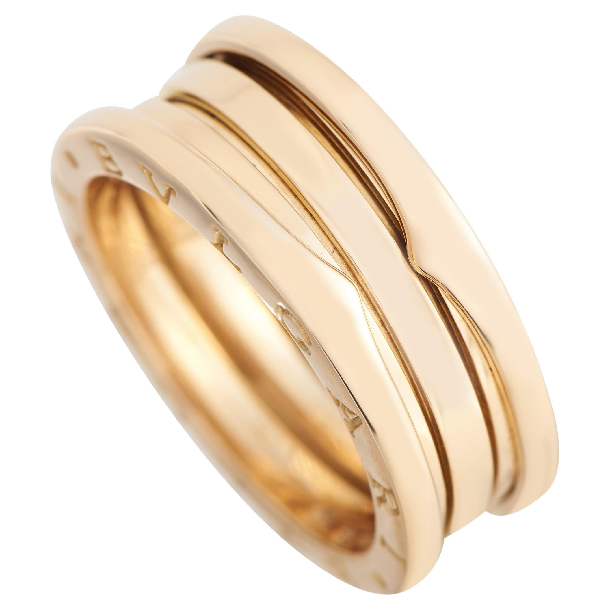 Bvlgari B.Zero1 Ring in 18 Karat Gold at 1stDibs