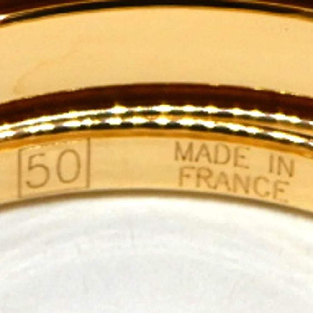 Contemporary Bvlgari B.Zero1 18K Yellow Gold Ring EU 50