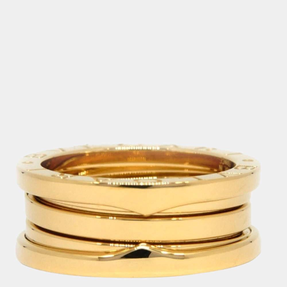 Bvlgari B.Zero1 18K Yellow Gold Ring EU 50 4