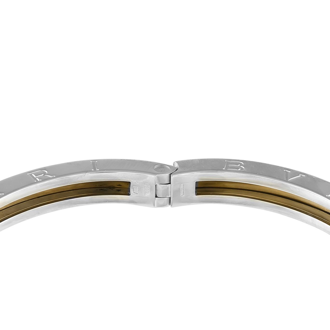 Women's Bvlgari B.Zero1 18K Yellow Gold, Stainless Steel Bracelet