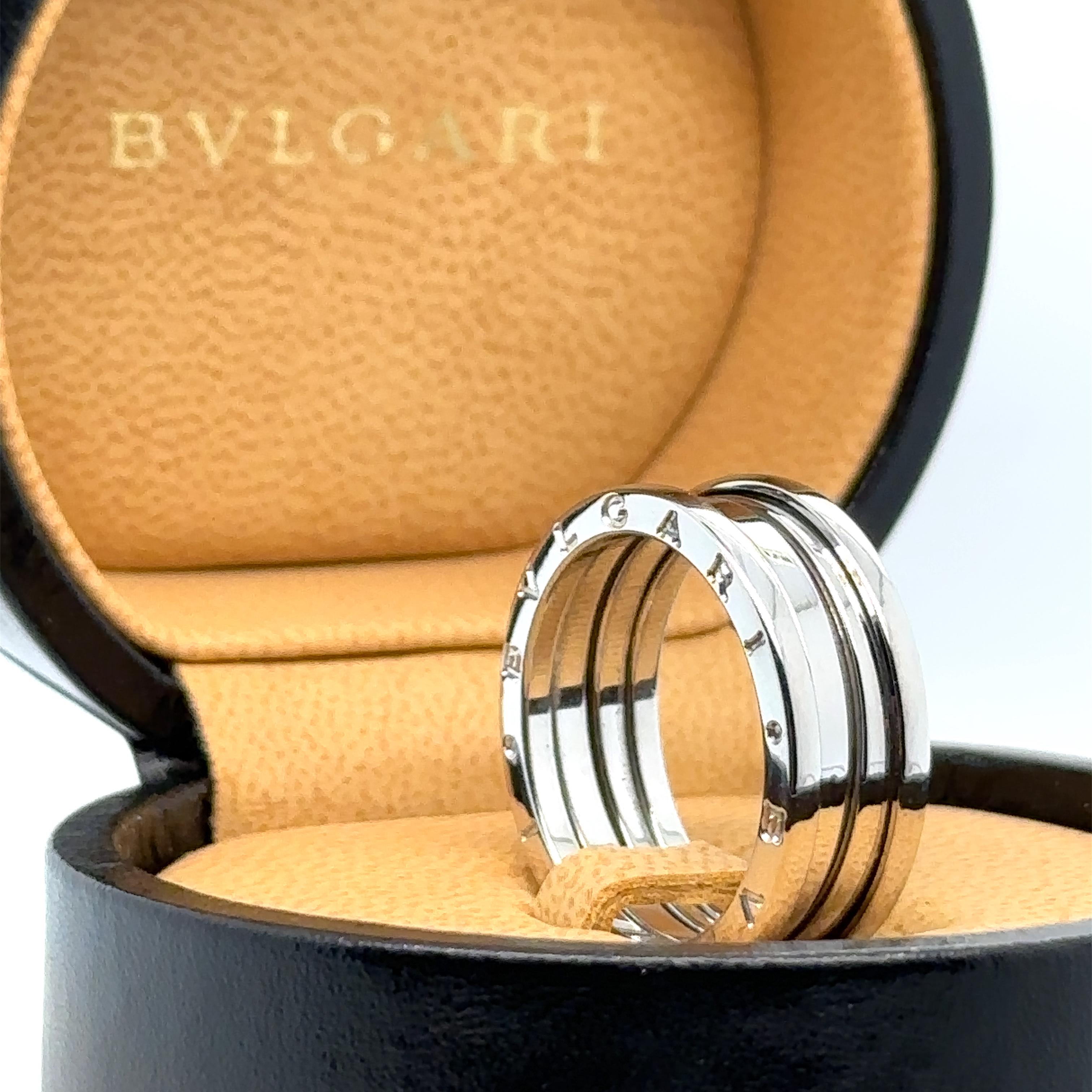 Bvlgari B.Zero1 3 Band Ring In Excellent Condition In SYDNEY, NSW