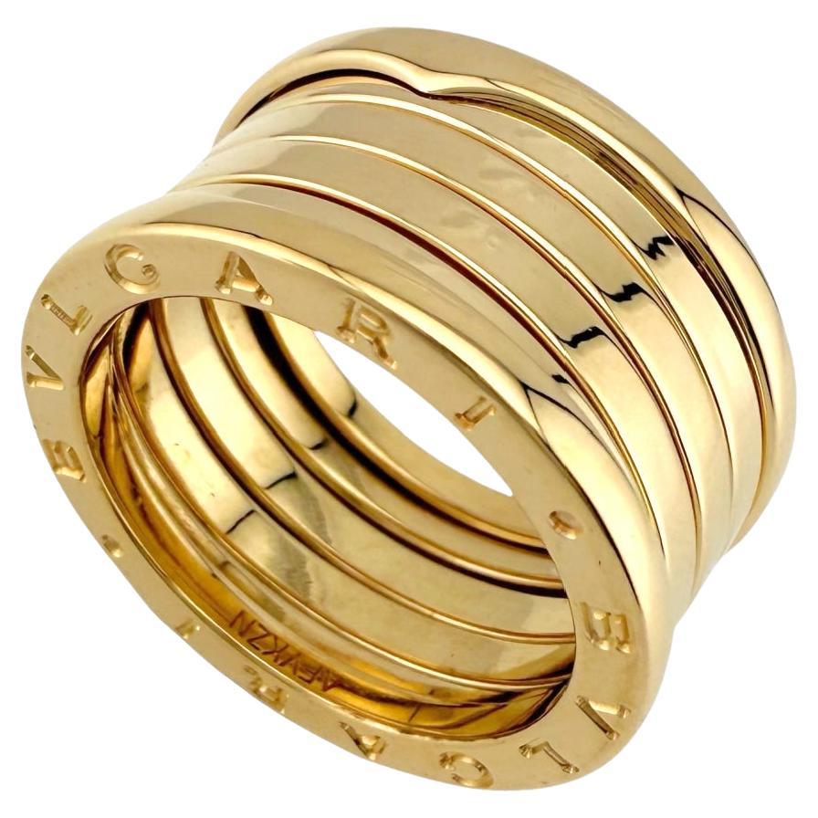 BVLGARI B.zero1 5 Band Wide Ring in 18k Yellow Gold