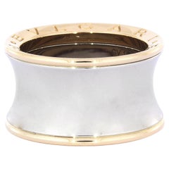 Bvlgari B.Zero1 Anish Kapoor 18k Rosegold Steel Band Ring