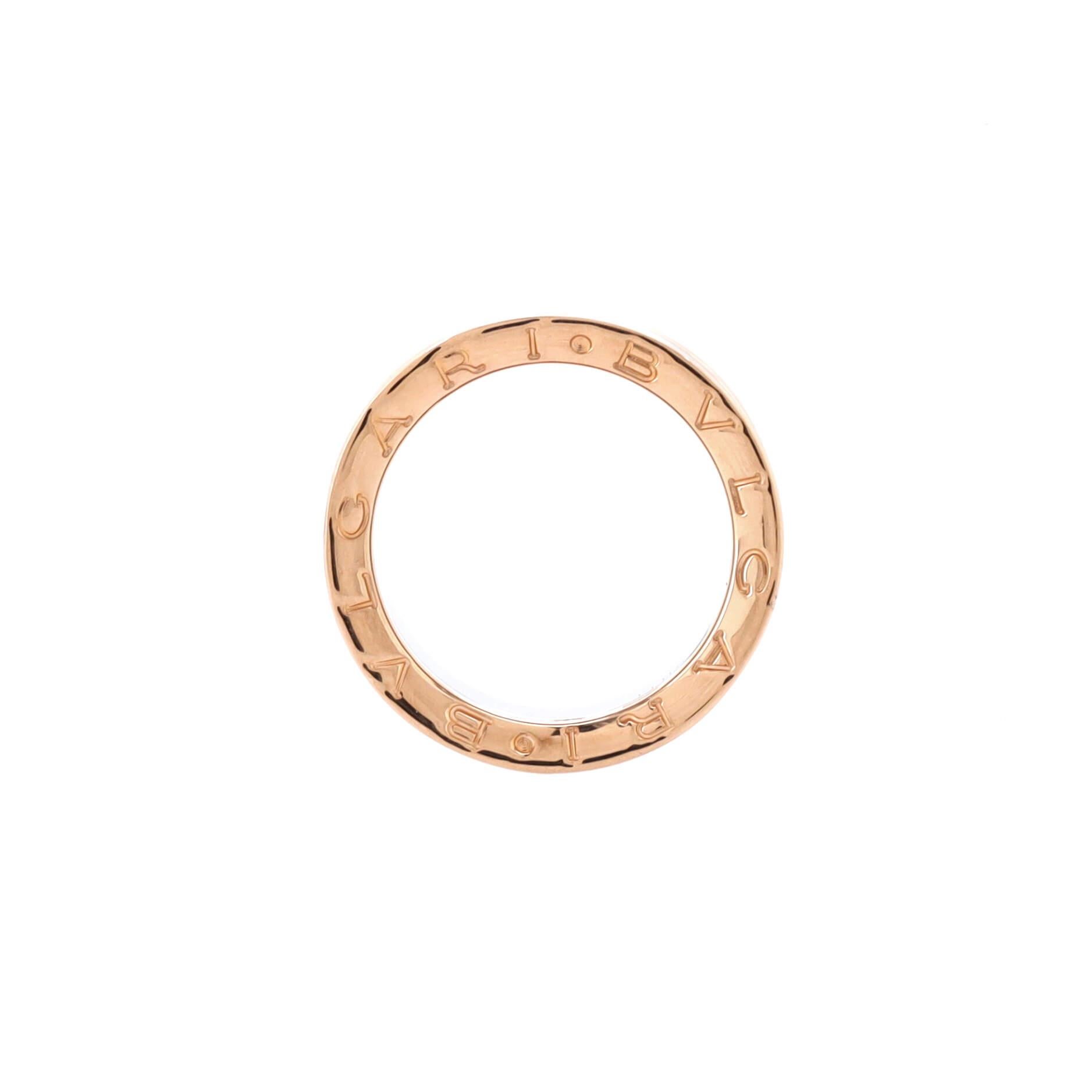 Condition: Very good. Moderate wear with re-polish throughout.
Accessories: No Accessories
Measurements: Size: 5.75 - 51, Width: 12.25 mm
Designer: Bvlgari
Model: B.Zero1 Anish Kapoor Band Ring 18K Rose Gold and Stainless Steel
Exterior Color: Rose