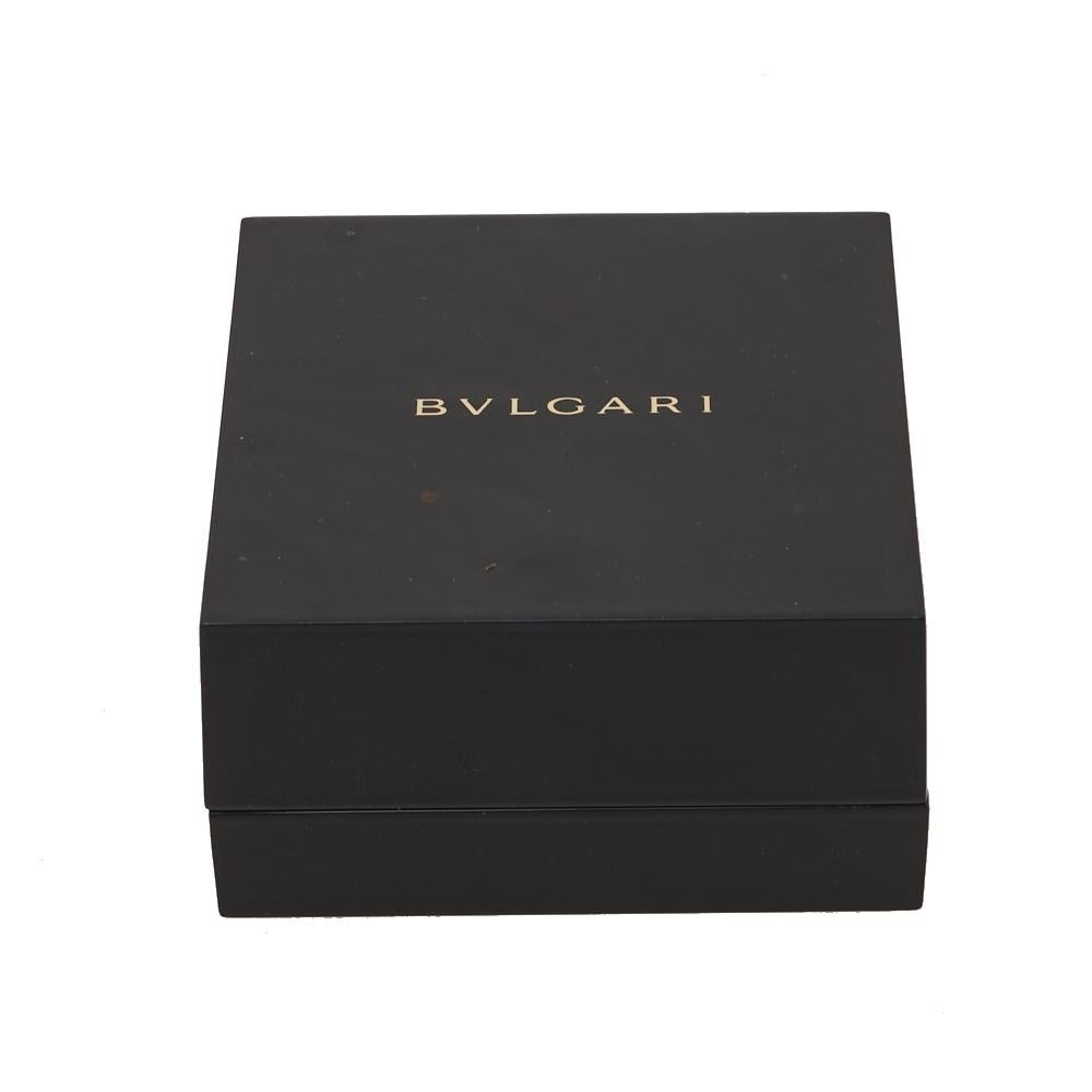 Bvlgari B.Zero1 Black Ceramic 18K Rose Gold 4-Band Ring Size 55 3