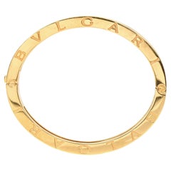 Bvlgari B.ZERO1 B.Zero 1 18K Yellow Gold Bangle Bulgari Bracelet